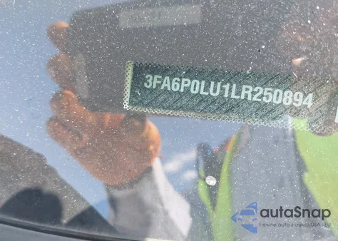 2020 Ford Fusion Hybrid Se из США, поврежденный, VIN 3FA6P0LU1LR250894